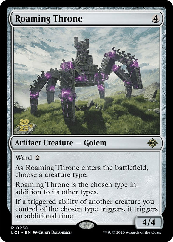Trono errante [Tarjetas de presentación de Las Cavernas Perdidas de Ixalan] 