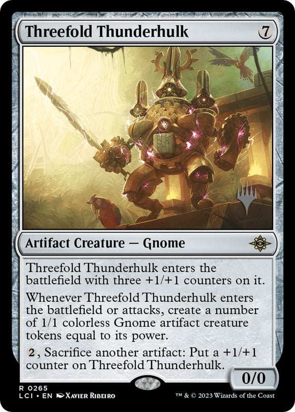 Thunderhulk triple (paquete promocional) [Promociones de Las Cavernas Perdidas de Ixalan] 