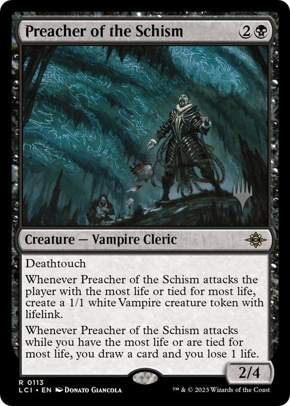 Predicador del Cisma (Paquete promocional) [Promociones de Las Cavernas Perdidas de Ixalan] 