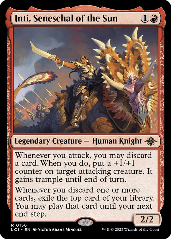 Inti, Senescal del Sol (Paquete promocional) [Promociones de Las Cavernas Perdidas de Ixalan] 