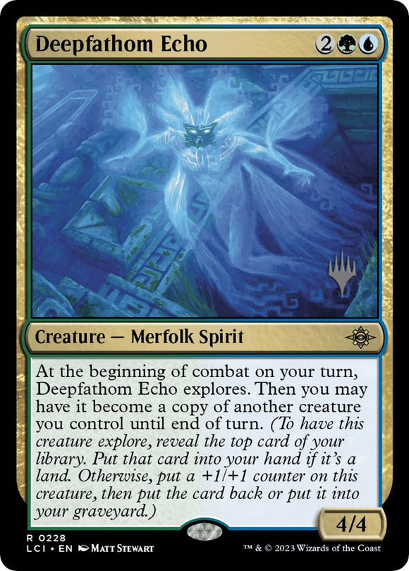 Deepfathom Echo (paquete promocional) [Promociones de Las Cavernas Perdidas de Ixalan] 
