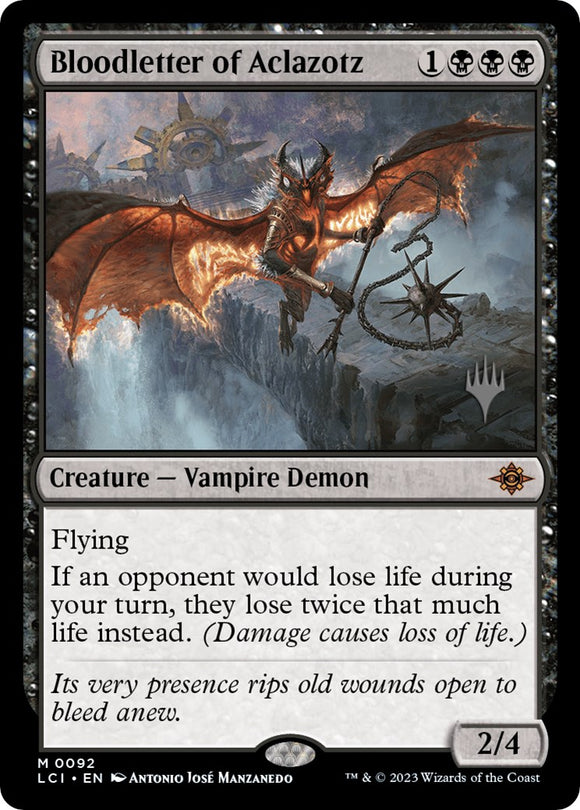 Bloodletter of Aclazotz (paquete promocional) [Promociones de Las Cavernas Perdidas de Ixalan] 