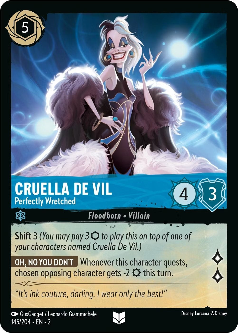 Cruella De Vil - Perfectamente miserable (145/204) [El ascenso de los nacidos del diluvio] 