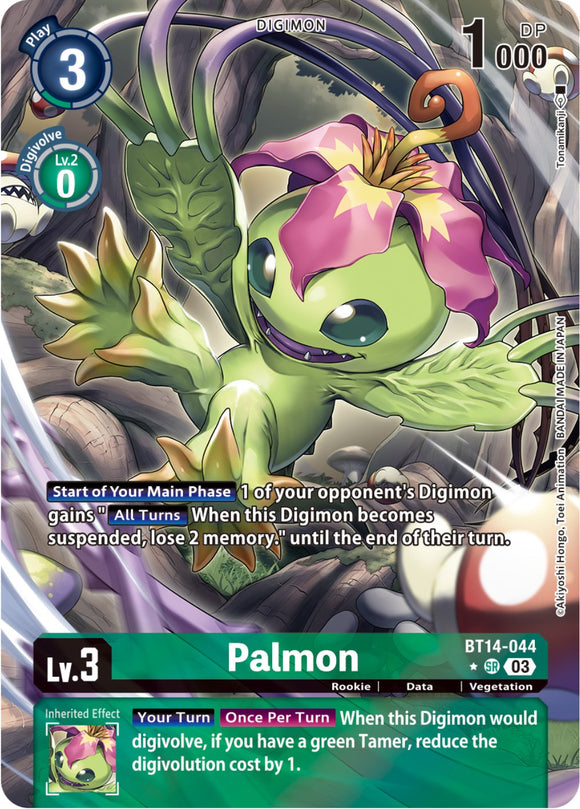 Palmon [BT14-044] (Arte alternativo) [Blast Ace] 