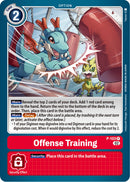 Offense Training [P-103] (Blast Ace Box Topper) [Promotional Cards]-1