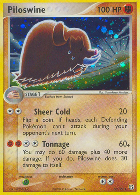 Piloswine (13/109) [EX: El Equipo Rocket regresa] 