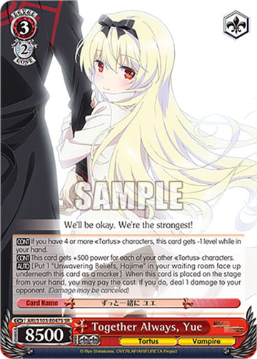 Juntos siempre, Yue (ARI/S103-E047S SR) [Arifureta: De lo común a lo más fuerte del mundo] 