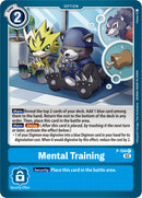Mental Training [P-104] (Blast Ace Box Topper) [Promotional Cards]-1