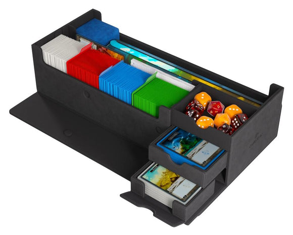 GameGenic Cards' Lair Pro Deck Box - Black (Holds 1000+) - GameGenic Deck Box