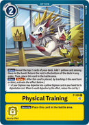 Physical Training [P-105] (Blast Ace Box Topper) [Promotional Cards]-2
