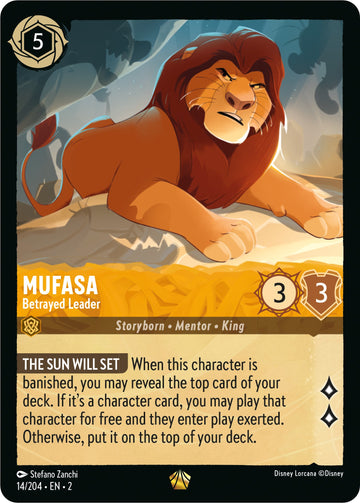 Mufasa - Líder traicionado (14/204) [El ascenso de los nacidos del diluvio] 