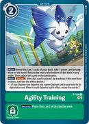 Agility Training [P-106] (Blast Ace Box Topper) [Promotional Cards]-2