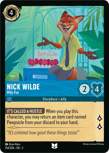 Nick Wilde - Zorro astuto (154/204) [El ascenso de los nacidos del diluvio] 