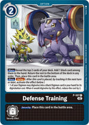 Defense Training [P-107] (Blast Ace Box Topper) [Promotional Cards]-1