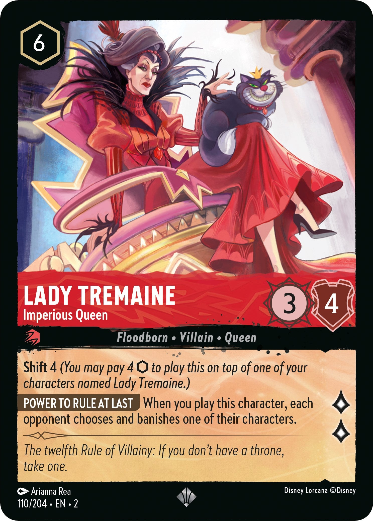 Lady Tremaine - Reina imperiosa (110/204) [El ascenso de los nacidos del diluvio] 