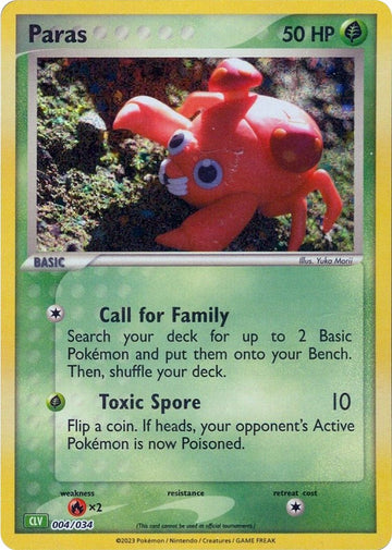 Paras [Clásico del juego de cartas coleccionables] 
