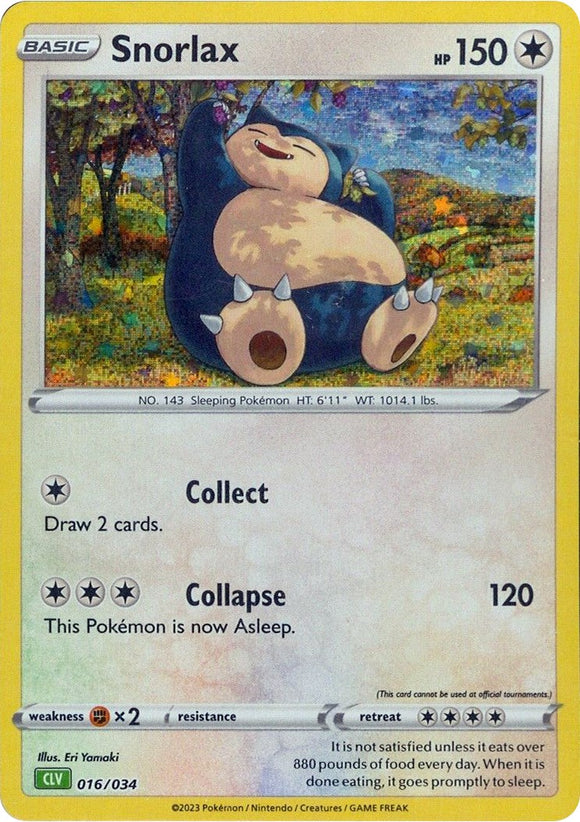 Snorlax [Clásico del juego de cartas coleccionables] 
