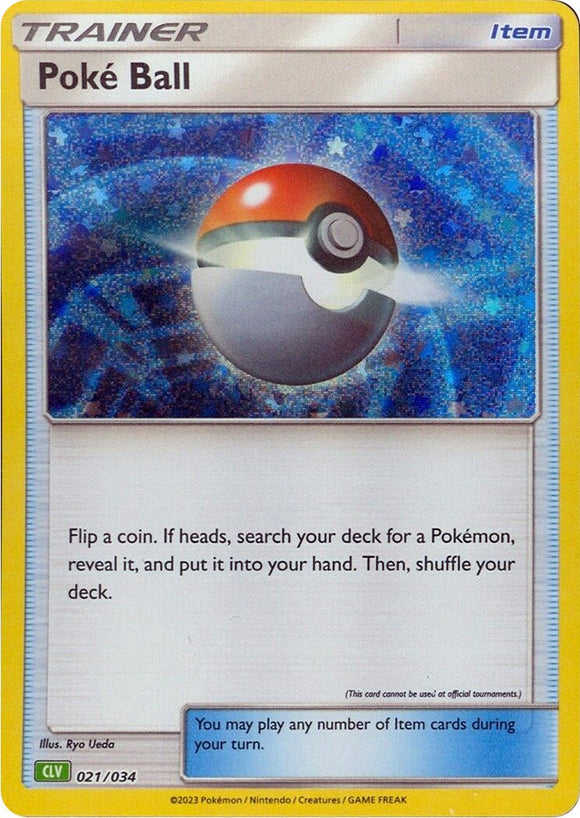 Poke Ball (CLV) [Juego de cartas coleccionables clásico] 