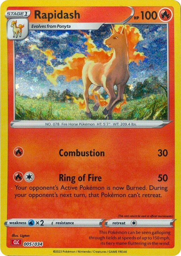 Rapidash [Clásico del juego de cartas coleccionables] 