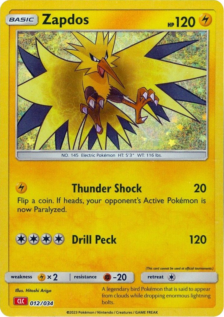 Zapdos [Clásico del juego de cartas coleccionables] 