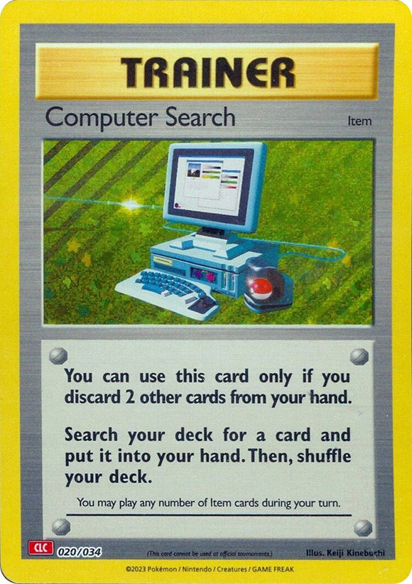 Búsqueda por computadora (CLC) [Juego de cartas coleccionables clásico] 