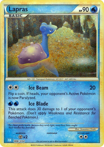 Lapras [Clásico del juego de cartas coleccionables] 