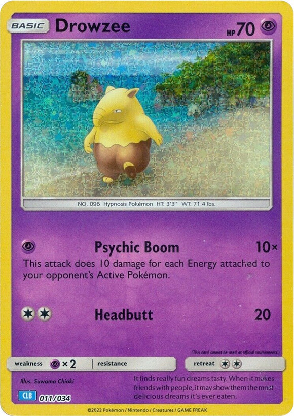 Drowzee [Clásico del juego de cartas coleccionables] 