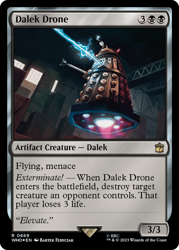 Dron Dalek (recubrimiento Surge) [Doctor Who] 