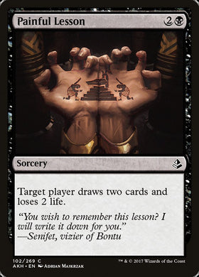 Lección dolorosa [Amonkhet] 