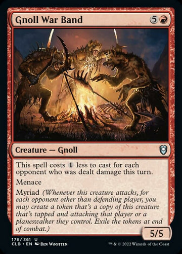 Banda de guerra de los gnolls [Commander Legends: Battle for Baldur's Gate] 