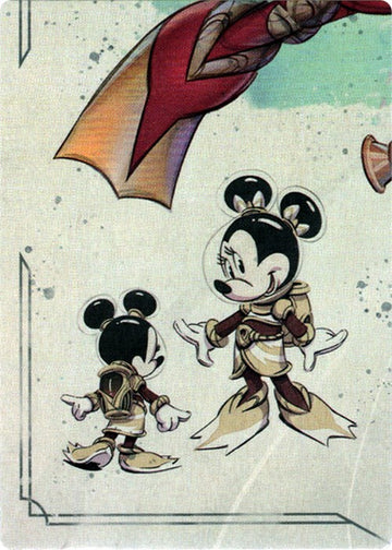 Inserto de rompecabezas de Minnie Mouse - Buceador de ojos abiertos (abajo a la izquierda) [Rise of the Floodborn] 