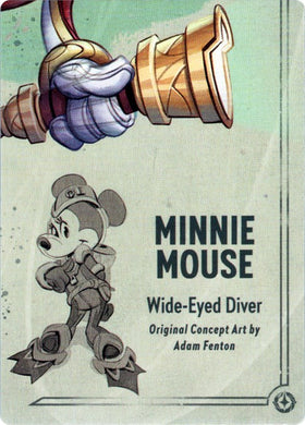 Inserto de rompecabezas de Minnie Mouse - Buceador de ojos abiertos (abajo a la derecha) [Rise of the Floodborn] 