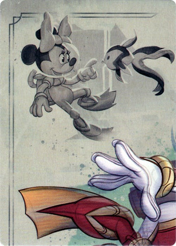 Inserto de rompecabezas de Minnie Mouse - Buceador de ojos abiertos (arriba a la izquierda) [Rise of the Floodborn] 