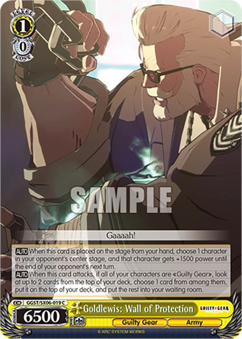 Goldlewis: Muro de protección (GGST/SX06-019 C) [Guilty Gear -Strive-] 