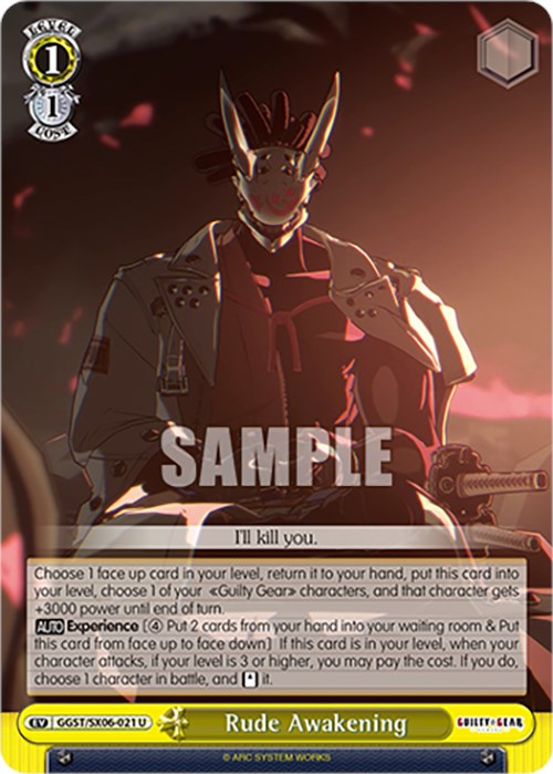 Despertar brusco (GGST/SX06-021 U) [Guilty Gear -Strive-] 