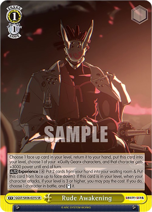 Despertar brusco (GGST/SX06-021S SR) [Guilty Gear -Strive-] 