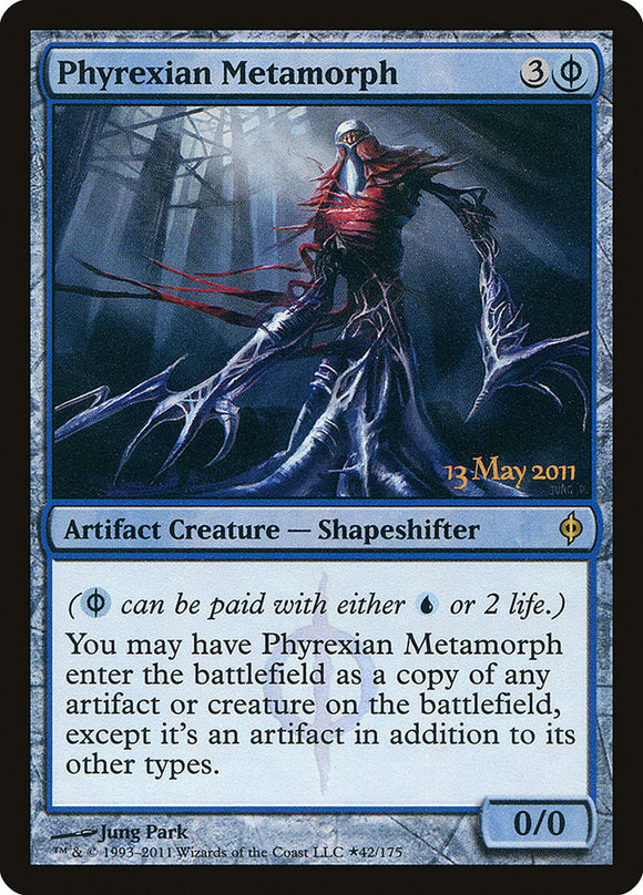 Metamorfo pirexiano [Nuevas promociones de prelanzamiento de Phyrexia] 