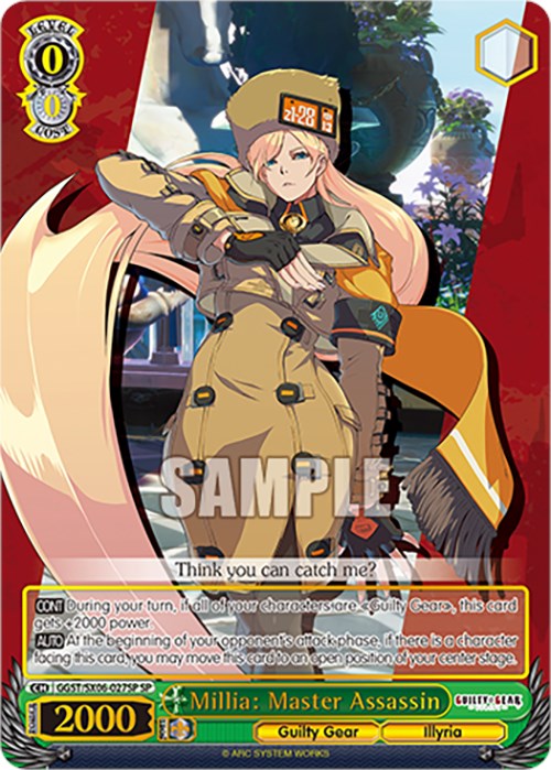 Millia: Asesina maestra (GGST/SX06-027SP SP) [Guilty Gear -Strive-] 