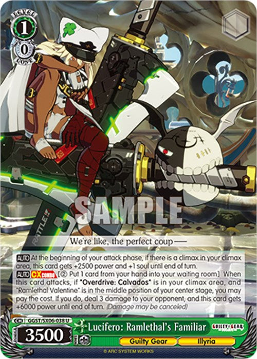 Lucifero: Familiar de Ramlethal (GGST/SX06-038 U) [Guilty Gear -Strive-] 