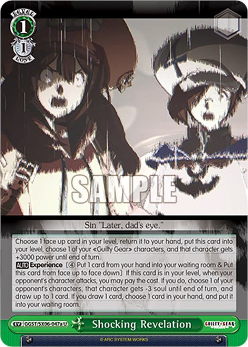 Revelación impactante (a) (GGST/SX06-047a U) [Guilty Gear -Strive-] 