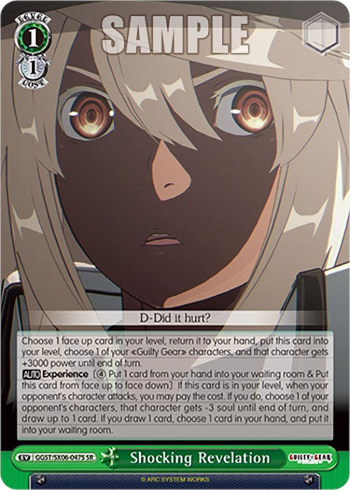 Revelación impactante (GGST/SX06-047S SR) [Guilty Gear -Strive-] 