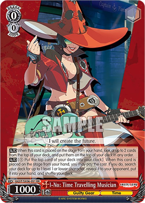 I-No: Músico viajero en el tiempo (GGST/SX06-051 RR) [Guilty Gear -Strive-] 