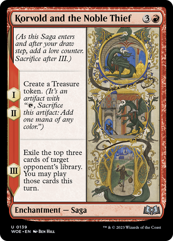 Korvold y el noble ladrón [Las tierras salvajes de Eldraine] 
