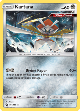 Kartana (101/168) [Sol y Luna: Tormenta Celestial] 