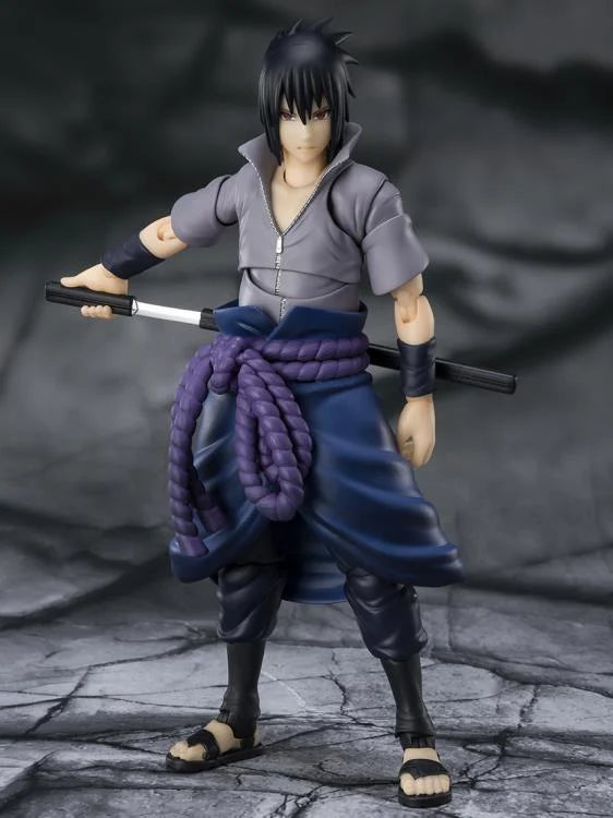 Naruto: Shippuden S.H.Figuarts Sasuke Uchiha (He Who Bears All Hatred) Action Figure