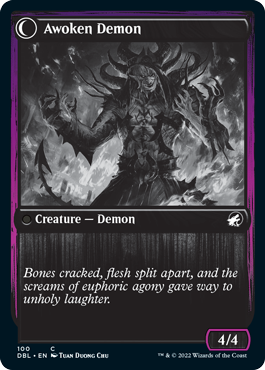 Ecstatic Awakener // Awoken Demon [Innistrad: Double Feature] - 0