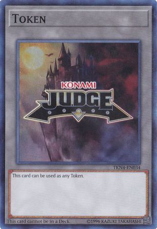 Token [TKN4-EN034] Súper raro 