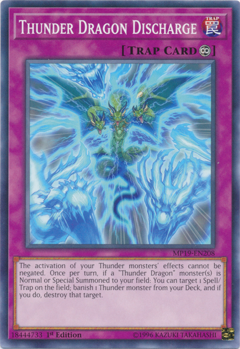 Descarga del Dragón del Trueno [MP19-EN208] Común 