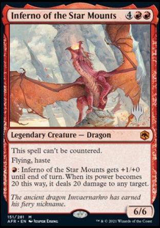Monturas del Infierno de las Estrellas (paquete promocional) [Promociones de Dungeons &amp; Dragons: Adventures in the Forgotten Realms] 