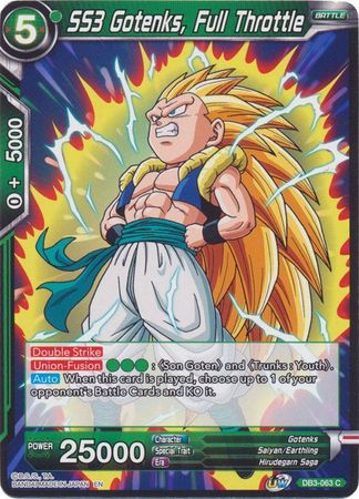 SS3 Gotenks, A todo gas (DB3-063) [Fuerza gigante] 